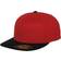 Flexfit cap premium 210 fitted 2-tone red/black