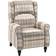 Homcom Wingback Khaki Armchair 102cm