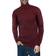 XRay Men's Ribbed Turtleneck Sweater Burgundy