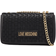 Love Moschino Chain Woven Shoulder Bag - Black