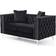 Glory Furniture Paige Tufted Velvet Loveseat Sofa 63" 2 Seater