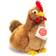 Hermann Teddy Chicken Hen 16cm