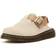 Dr. Martens Jorge II Suede & Leather Slingback Mules -Parchment Beige