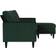 CosmoLiving by Cosmopolitan Strummer Green Sofa 81.6" 2pcs 3 Seater
