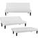 Naomi Home Futon Sofa 66" 2 Seater