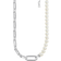 Thomas Sabo Links And Pearls Necklace - Silver/White/Transparent