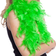 Folat Feather Boa Neon Green