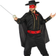 BigBuy Carnival Déguisement homme zorro bandit masqué