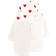 MarMar Copenhagen Baby Heart Wrap Bodysuit 2-pack - White/Red (A00AZ00000)