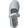 Toms Girl's Mary Jane Flat - Silver