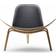 Carl Hansen & Søn CH07 Shell Lounge Chair 74cm