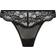 Ann Summers Sexy Lace Planet Thong - Black