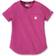 Carhartt Women's Force Relaxed Fit Midweight Pocket T-Shirt, Magenta Agate