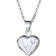 Bling Jewelry Heart Locket Necklace - Silver