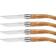 Opinel Chic Stekknivar 4-pack Olivträ Knivset