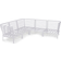Hillerstorp Lidnäs Loungeset, Bord inkl. 5 Soffor