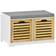 SoBuy FSR23-K-WN, 2 Drawers Storage Bench