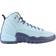 Nike Air Jordan 12 Retro GS - Blue Cap/Metallic Silver/Dark Purple Dust