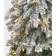 Nearly Natural Pre-Lit Flocked Grand Alpine Artificial Clear Lights Christmas Tree 72"