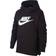 NIKE Girl's Sportwear Pullover Hoodie - Black/White