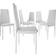 tectake Brandenburg Juego de Comedor 130x70cm 7pcs