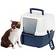 Iris usa jumbo enclosed cat litter box