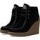 Michael Kors Rye Suede Wedge Boot Black