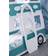 Julian Bowen Campervan White/Green Bunk Bed 105x209cm