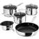 Stellar 7000 Non-Stick Cookware Set with lid 5 Parts