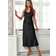 Lady Avenue Pure Silk Nattlinne Black