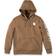 Carhartt Clarksburg Logo Hoody - Brown/White