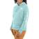 Carhartt Women's Relaxed Fit Midweight Logo Sleeve Graphic Hoodie - Pastel Turquoise