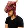 Ghoulish Productions Medieval Collectibles Red Dragon Costume Head Mask