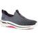 Skechers Go Walk Arch Fit Lunar Views Black/Hot Pink