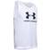 Under Armour Sportstyle Logo Tank ärmelloses Sportshirt, White/Black 101