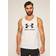 Under Armour Sportstyle Logo Tank ärmelloses Sportshirt, White/Black 101