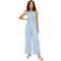 Yumi Mela London Ditsy Print Jumpsuit, Blue