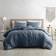 Modern Threads Denim Bedspread Blue (228.6x228.6cm)