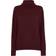 Whistles Cashmere Roll Neck Jumper - Burgundy