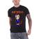 ROCK OFF Anthrax mens t shirt black cartoon tnt uniformed devil cover