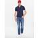 Tommy Hilfiger TJM Slim Placket Polo - Navy/Rød/Hvid