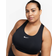 Nike Plus Swoosh Support Bra, Black 1X UK 22-24