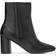 Cole Haan Chrystie Square Toe Bootie Fashion Boot - Black