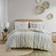 Ink+ivy Imani Duvet Cover White, Gray (233.7x223.5cm)