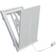 Flexit 02023 Klapventil Hvid Plast 125 x 125 mm