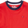 Tommy Hilfiger Boys' Short Sleeve Ringer Crew Neck T-shirt - Ken Regal Red