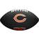 Wilson NFL Team Logo Mini Football Chicago Bears - Black