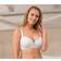 Trofé Julia Lace Padded Bra - White