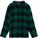 Name It Kid's Checked Overshirt - Rain Forest