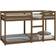 vidaXL Solid Pine Wood Bunk Bed 75x190cm